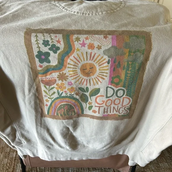 Natural Life Hoodie “Do good things” - Picture 4 of 10